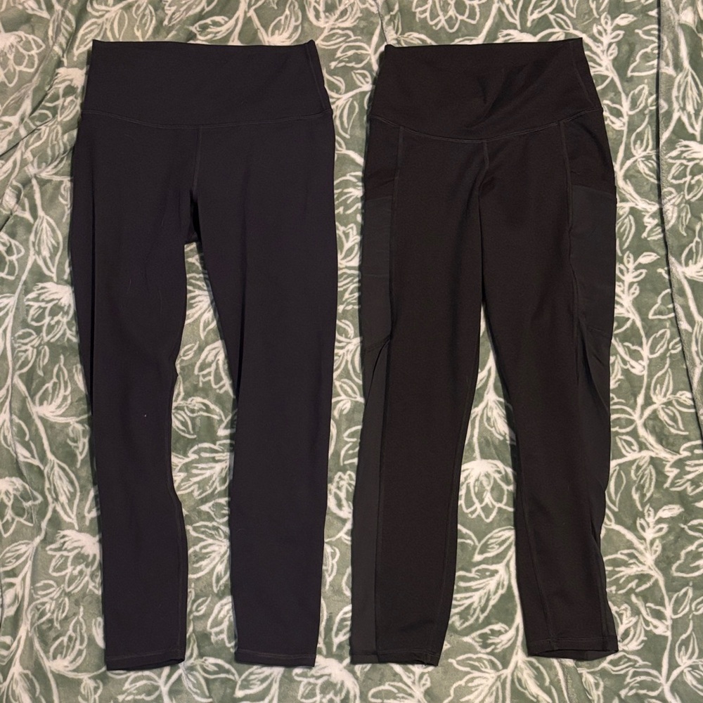 Fabletics Black Performance Leggings Twin Pack
